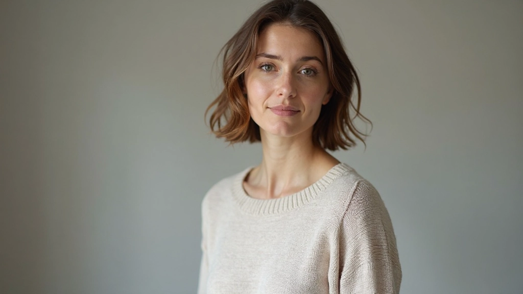 Close-up van twee personen in gesprek met ontspannen gezichtsuitdrukking, neutrale achtergrond, natuurlijke verlichting